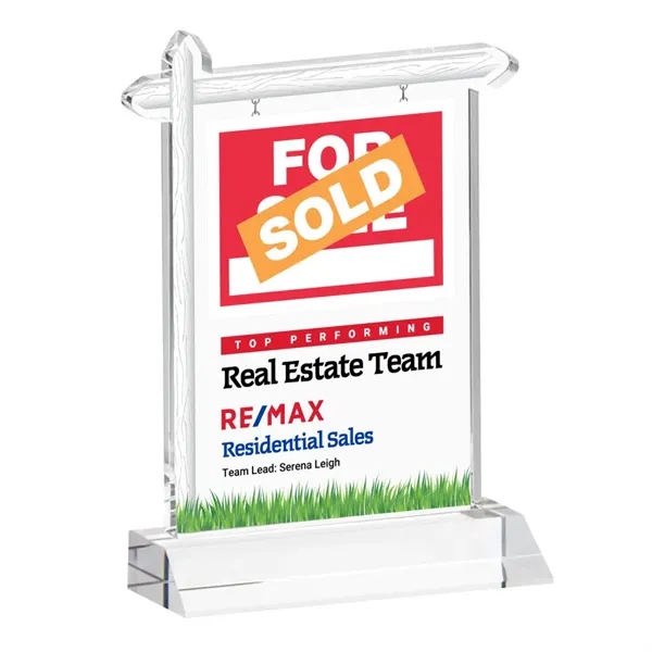 Real Estate VividPrint™ Award - Clear... from ASI 84592 St Regis Group / St Regis