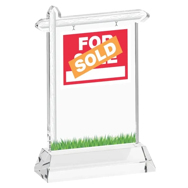 Real Estate VividPrint™ Award on Hartford Base - Clear... from ASI 84592 St Regis Group / St Regis