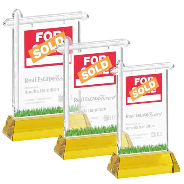 Real Estate Award on Hartford Base - Gold... from ASI 84592 St Regis Group / St Regis