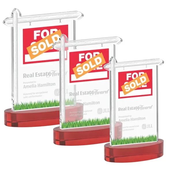 Real Estate Award on Alberton Base - Red... from ASI 84592 St Regis Group / St Regis