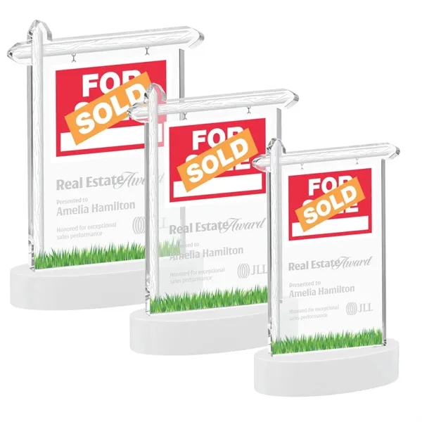 Real Estate Award on Alberton Base - White... from ASI 84592 St Regis Group / St Regis