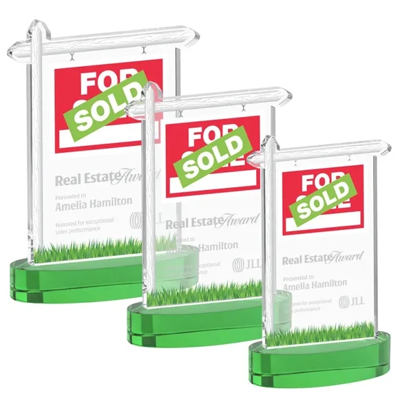 Real Estate Award on Alberton Base - Green... from ASI 84592 St Regis Group / St Regis