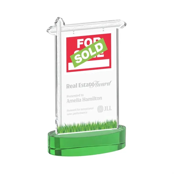 Real Estate Award on Alberton Base - Green... from ASI 84592 St Regis Group / St Regis