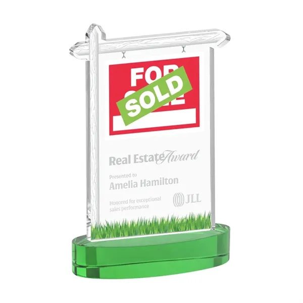 Real Estate Award on Alberton Base - Green... from ASI 84592 St Regis Group / St Regis