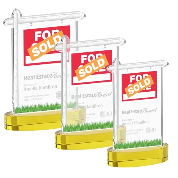 Real Estate Award on Alberton Base - Gold... from ASI 84592 St Regis Group / St Regis