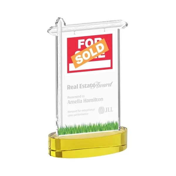 Real Estate Award on Alberton Base - Gold... from ASI 84592 St Regis Group / St Regis