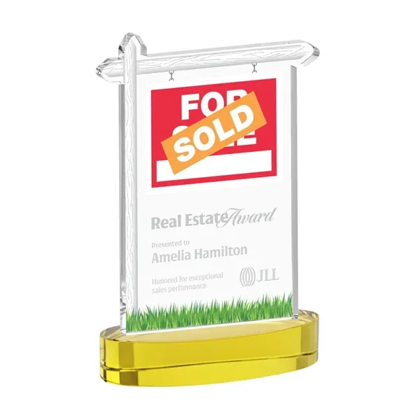 Real Estate Award on Alberton Base - Gold... from ASI 84592 St Regis Group / St Regis