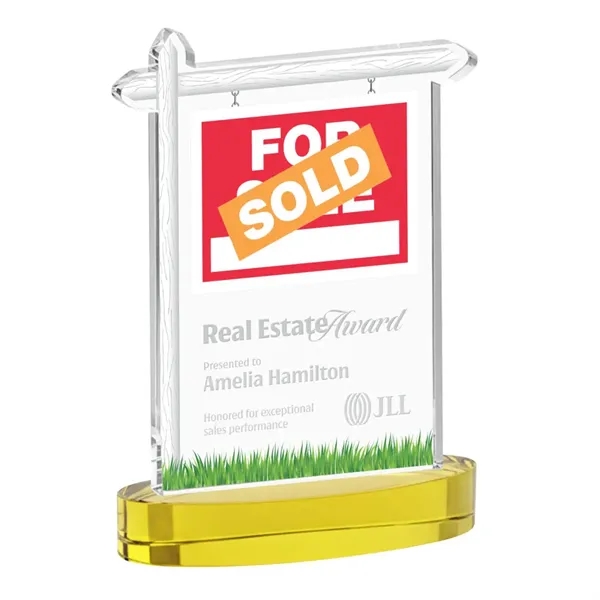 Real Estate Award on Alberton Base - Gold... from ASI 84592 St Regis Group / St Regis