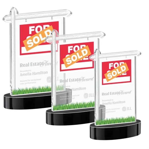 Real Estate Award on Alberton Base - Black... from ASI 84592 St Regis Group / St Regis
