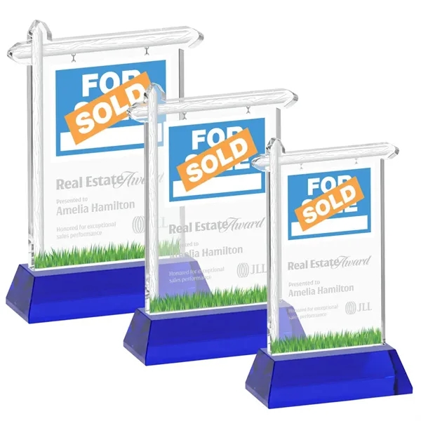 Real Estate Award on Hartford Base - Blue... from ASI 84592 St Regis Group / St Regis