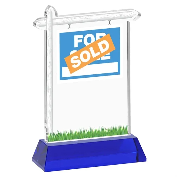 Real Estate Award on Hartford Base - Blue... from ASI 84592 St Regis Group / St Regis