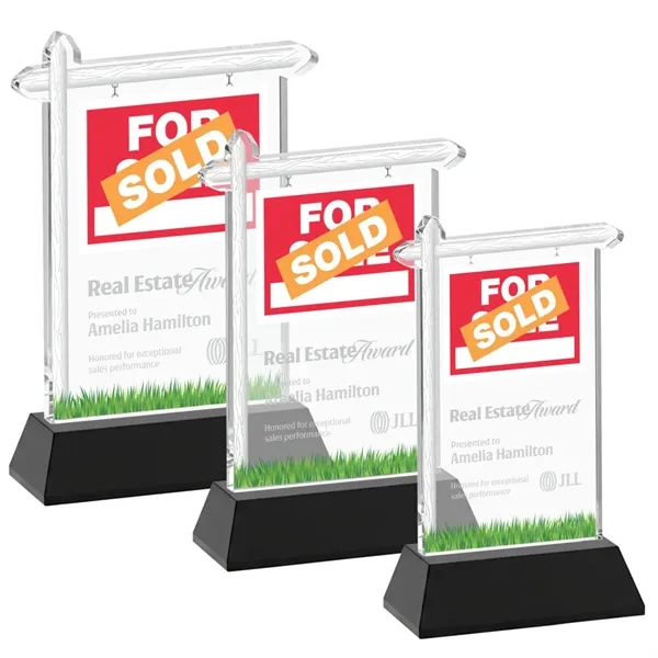 Real Estate Award on Hartford Base - Black... from ASI 84592 St Regis Group / St Regis