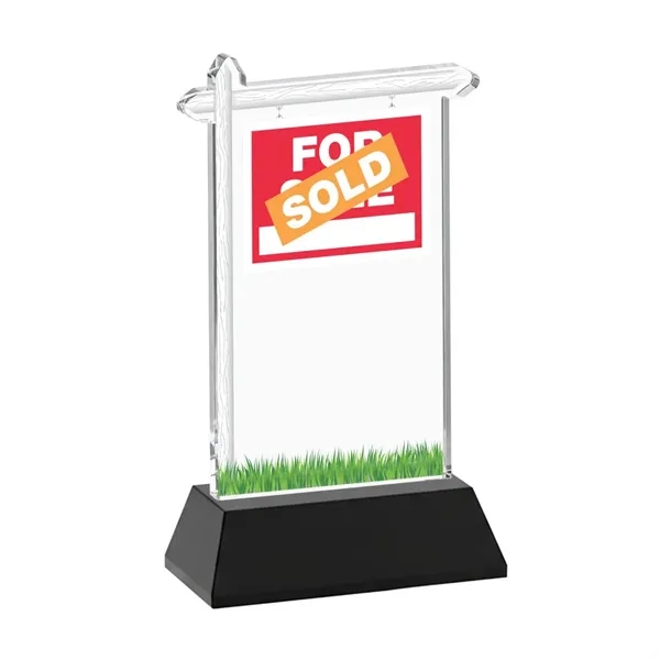 Real Estate VividPrint™ Award on Hartford Base - Black... from ASI 84592 St Regis Group / St Regis