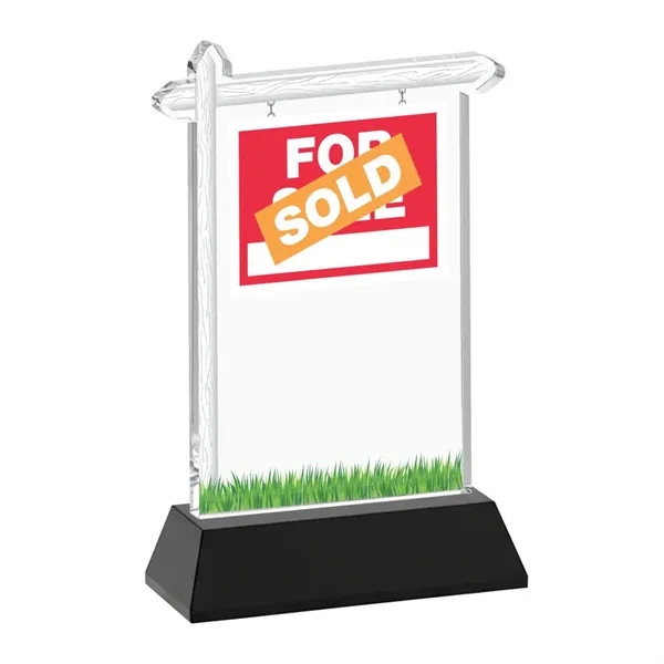 Real Estate VividPrint™ Award on Hartford Base - Black... from ASI 84592 St Regis Group / St Regis