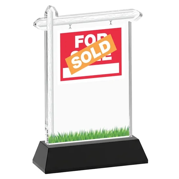Real Estate VividPrint™ Award on Hartford Base - Black... from ASI 84592 St Regis Group / St Regis