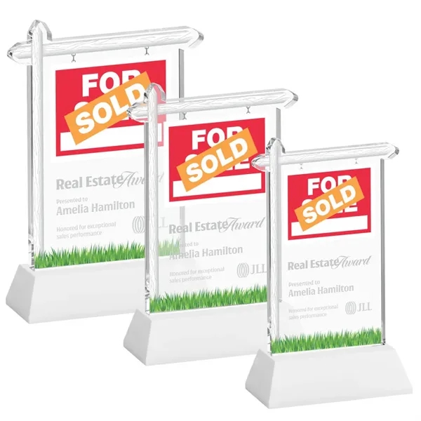 Real Estate Award on Hartford Base - White... from ASI 84592 St Regis Group / St Regis
