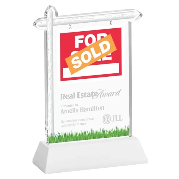 Real Estate Award on Hartford Base - White... from ASI 84592 St Regis Group / St Regis