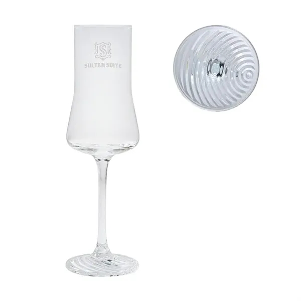 Zwiesel Glas Echo Collection - 5 oz. Champagne Flute... from ASI 67866 Logomark/Valumark