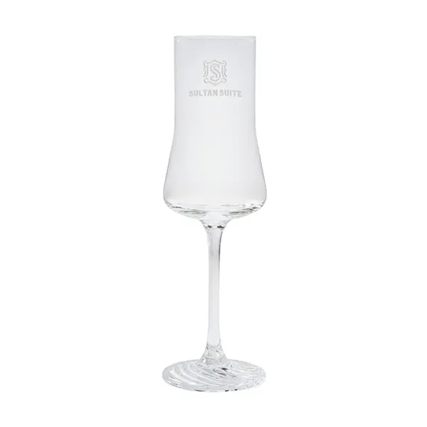 Zwiesel Glas Echo Collection - 5 oz. Champagne Flute... from ASI 67866 Logomark/Valumark
