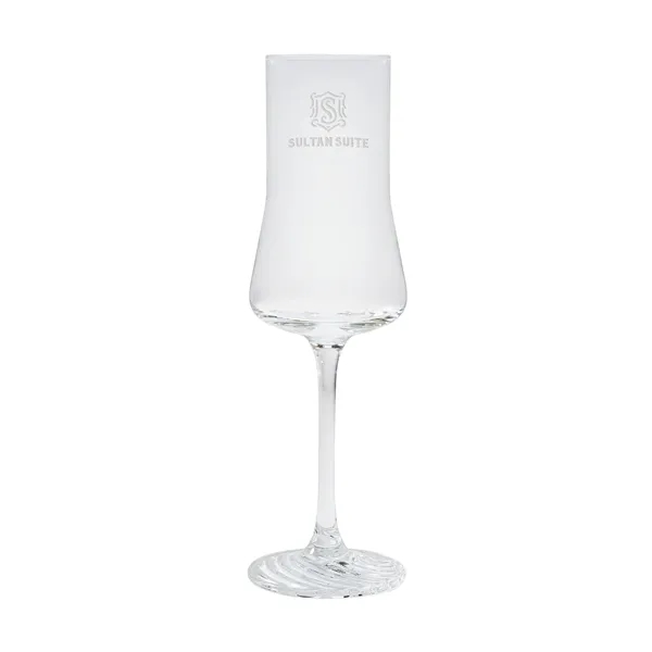 Zwiesel Glas Echo Collection - 5 oz. Champagne Flute... from ASI 67866 Logomark/Valumark