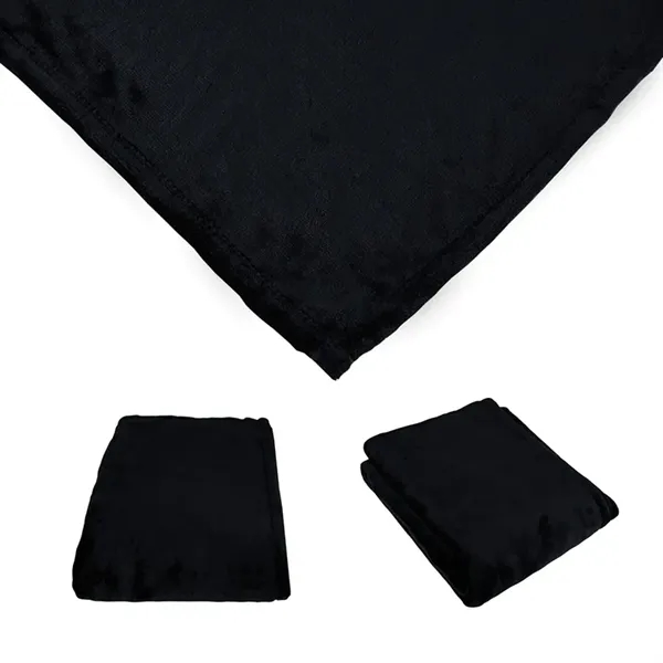 Montreal 60" x 72" Mink Touch Luxury Blanket... from ASI 67866 Logomark/Valumark