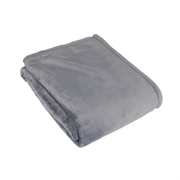 Montreal 60" x 72" Mink Touch Luxury Blanket... from ASI 67866 Logomark/Valumark