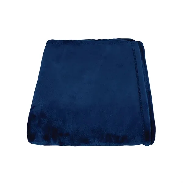 Montreal 60" x 72" Mink Touch Luxury Blanket... from ASI 67866 Logomark/Valumark