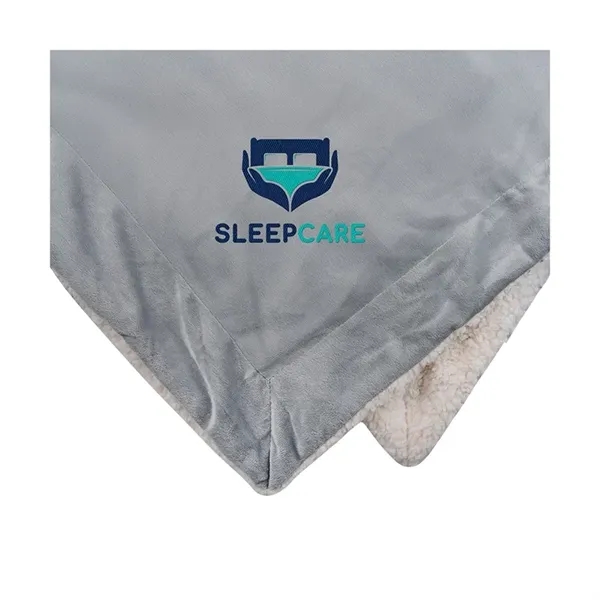 Fairwood Oversize Sherpa Blanket... from ASI 67866 Logomark/Valumark