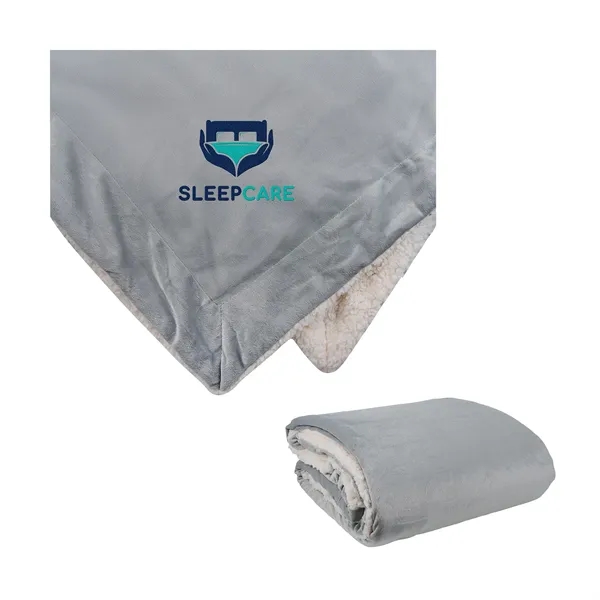 Fairwood Oversize Sherpa Blanket... from ASI 67866 Logomark/Valumark