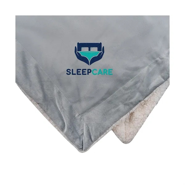 Fairwood Oversize Sherpa Blanket... from ASI 67866 Logomark/Valumark
