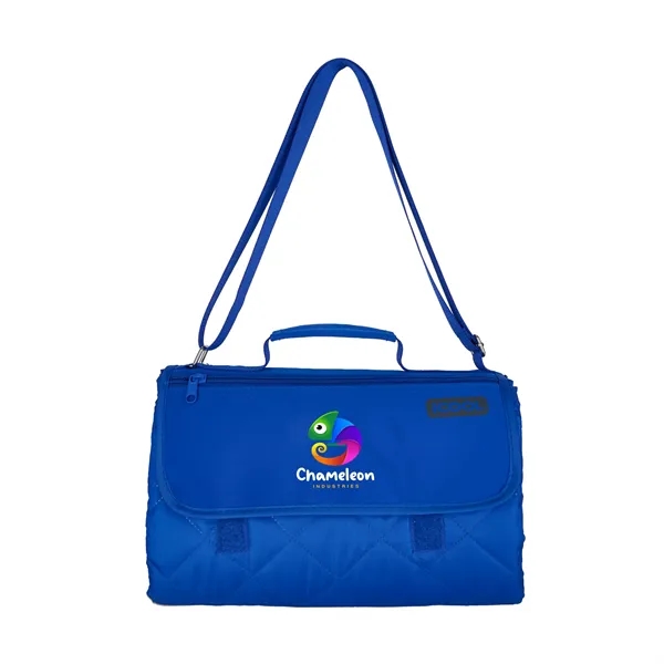 iCOOL® Terra Roll-Up Picnic Blanket... from ASI 67866 Logomark/Valumark