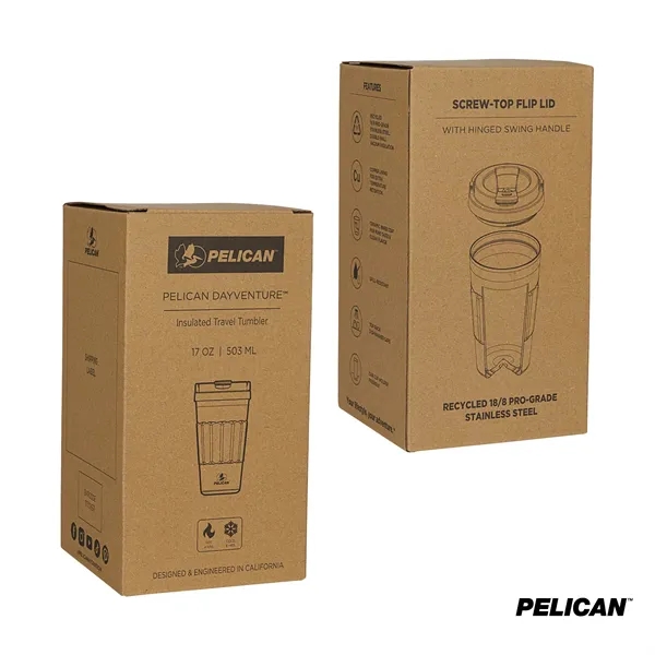 Pelican Dayventure™ 17 oz. Recycled Double Wall Stainless...... from ASI 67866 Logomark/Valumark
