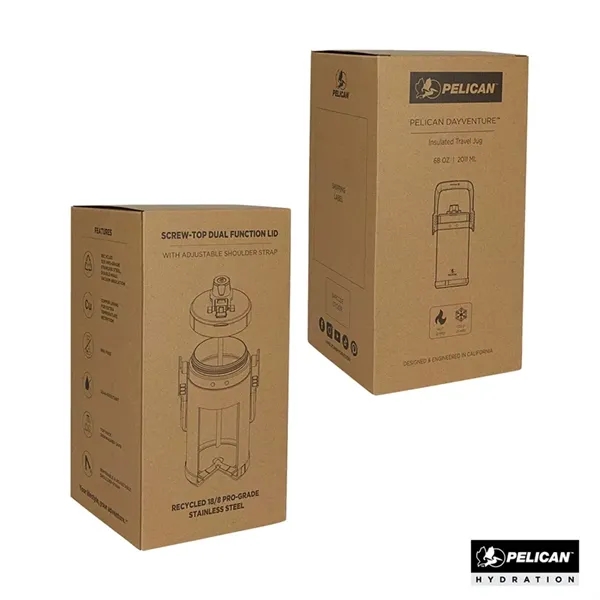 Pelican Dayventure™ 68 oz. / Half Gallon Recycled Double ...... from ASI 67866 Logomark/Valumark