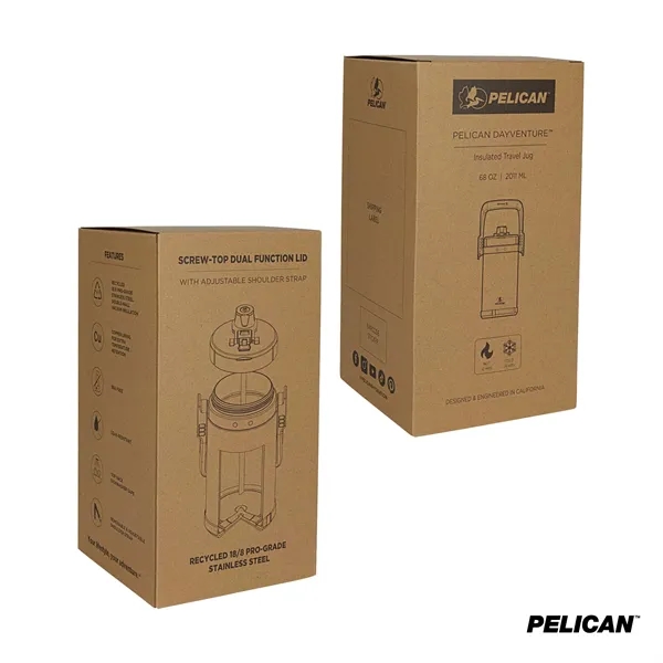Pelican Dayventure™ 68 oz. / Half Gallon Recycled Double ...... from ASI 67866 Logomark/Valumark