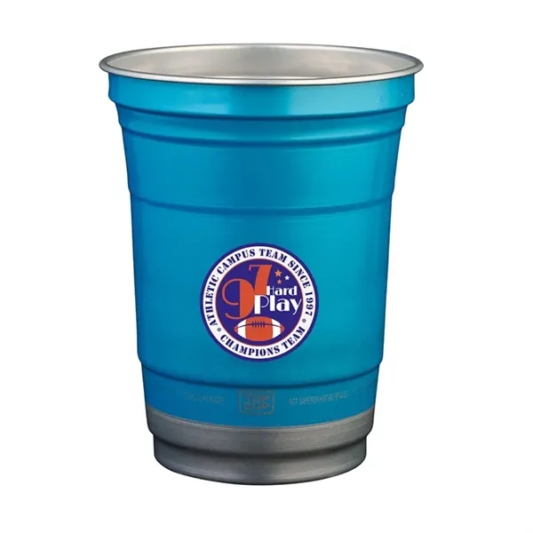 Item #KM5003 16 oz. Top Cup by Ball™ Recycled Aluminu...