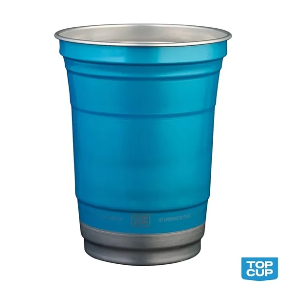 Item #KM5003 16 oz. Top Cup by Ball™ Recycled Aluminu...