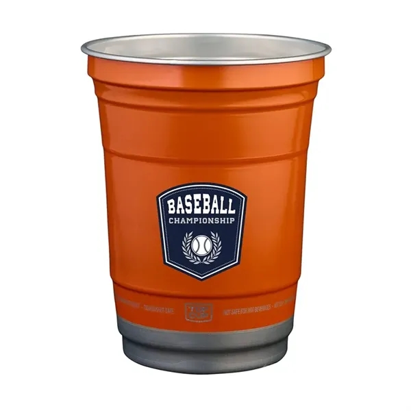 Item #KM5003 16 oz. Top Cup by Ball™ Recycled Aluminu...