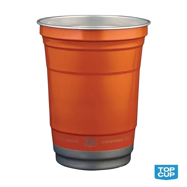 Item #KM5003 16 oz. Top Cup by Ball™ Recycled Aluminu...