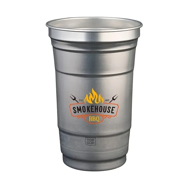 Item #KM5004 20 oz. Top Cup by Ball™ Recycled Aluminu...