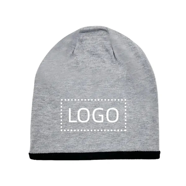 Warm fleece windproof sport cap plus full color heat transfer on... from ASI 37218 Athena Promo (tm)