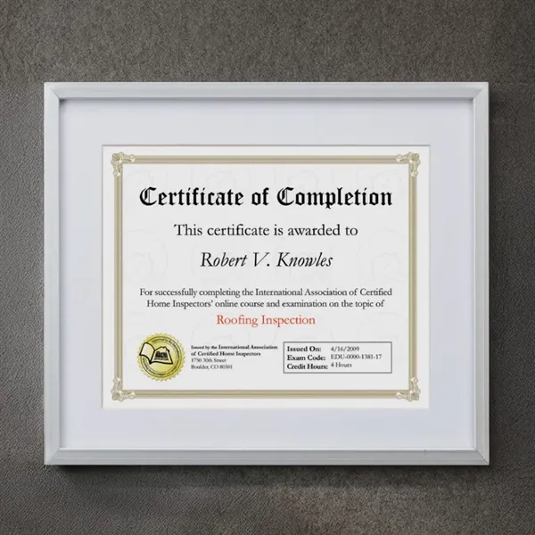 Black metal frame with white matte inlay.... from ASI 84592 St Regis Group / St Regis