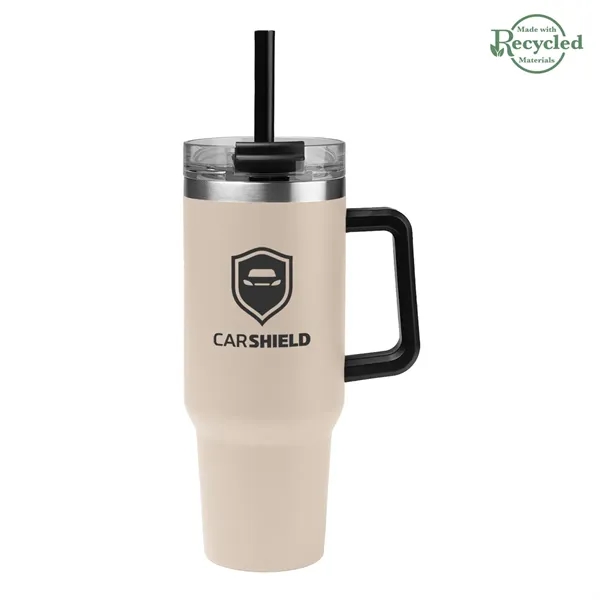40 oz. stainless steel tumbler with double wall vacuum insulated construction,... from ASI 61125 Hit Promotional Products
