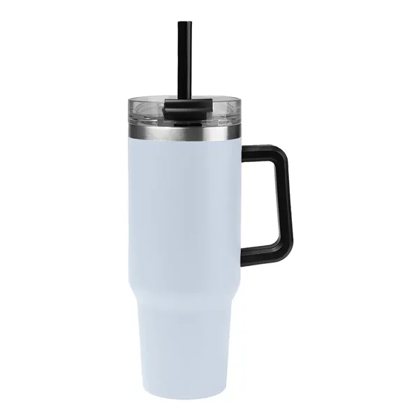 40 oz. stainless steel tumbler with double wall vacuum insulated construction,... from ASI 61125 Hit Promotional Products