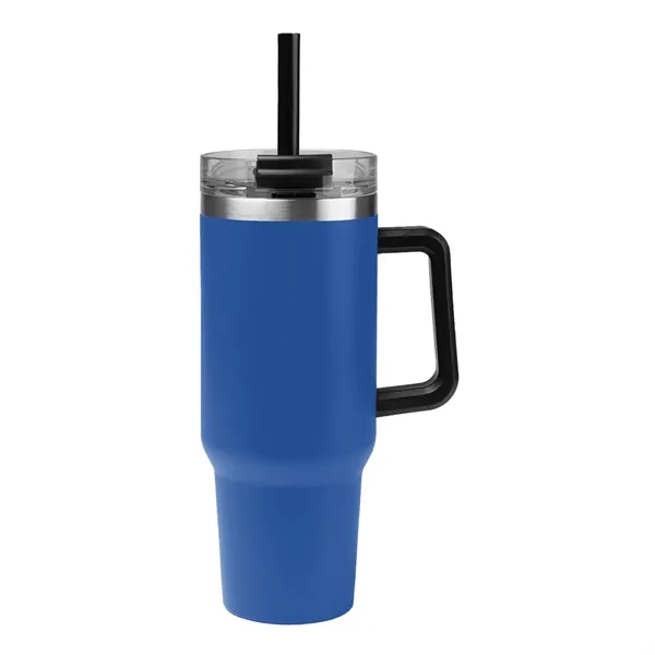 40 oz. stainless steel tumbler with double wall vacuum insulated construction,... from ASI 61125 Hit Promotional Products
