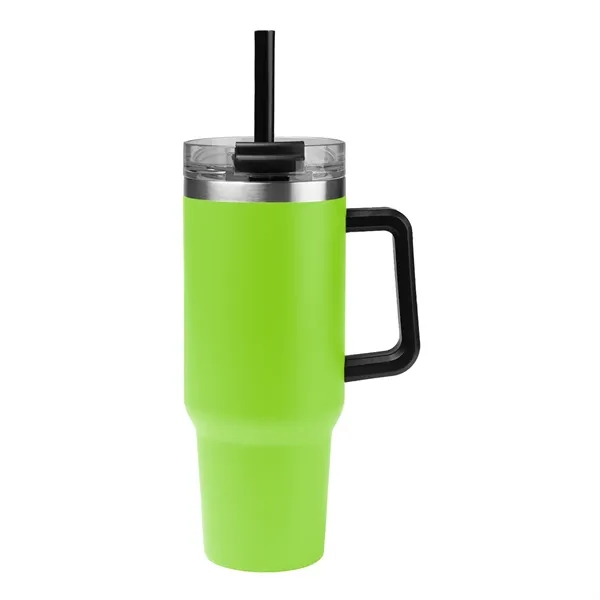 40 oz. stainless steel tumbler with double wall vacuum insulated construction,... from ASI 61125 Hit Promotional Products