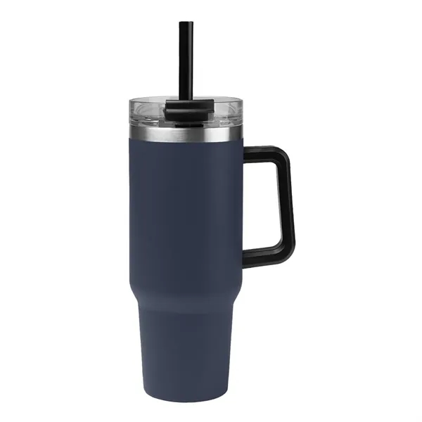 40 oz. stainless steel tumbler with double wall vacuum insulated construction,... from ASI 61125 Hit Promotional Products
