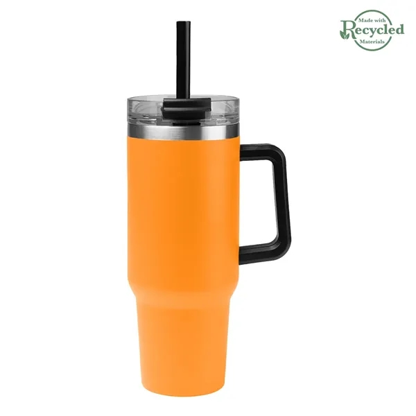 40 oz. stainless steel tumbler with double wall vacuum insulated construction,... from ASI 61125 Hit Promotional Products