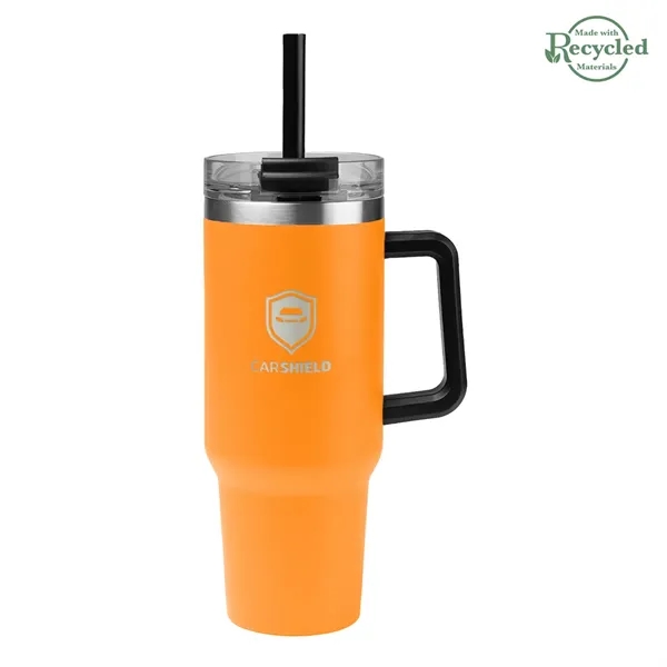 40 oz. stainless steel tumbler with double wall vacuum insulated construction,... from ASI 61125 Hit Promotional Products