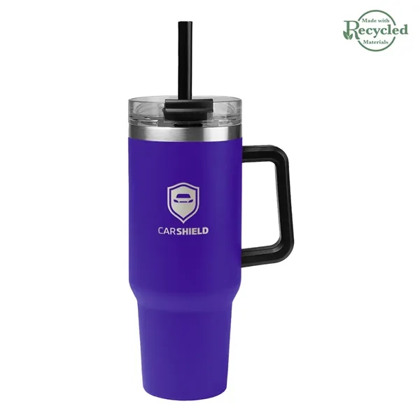 40 oz. stainless steel tumbler with double wall vacuum insulated construction,... from ASI 61125 Hit Promotional Products