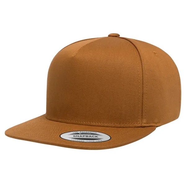 Flexfit 5-panel cotton snapback cap-clean front panel for bold custom branding.... from ASI 72657 Active Life Promo / Active Life